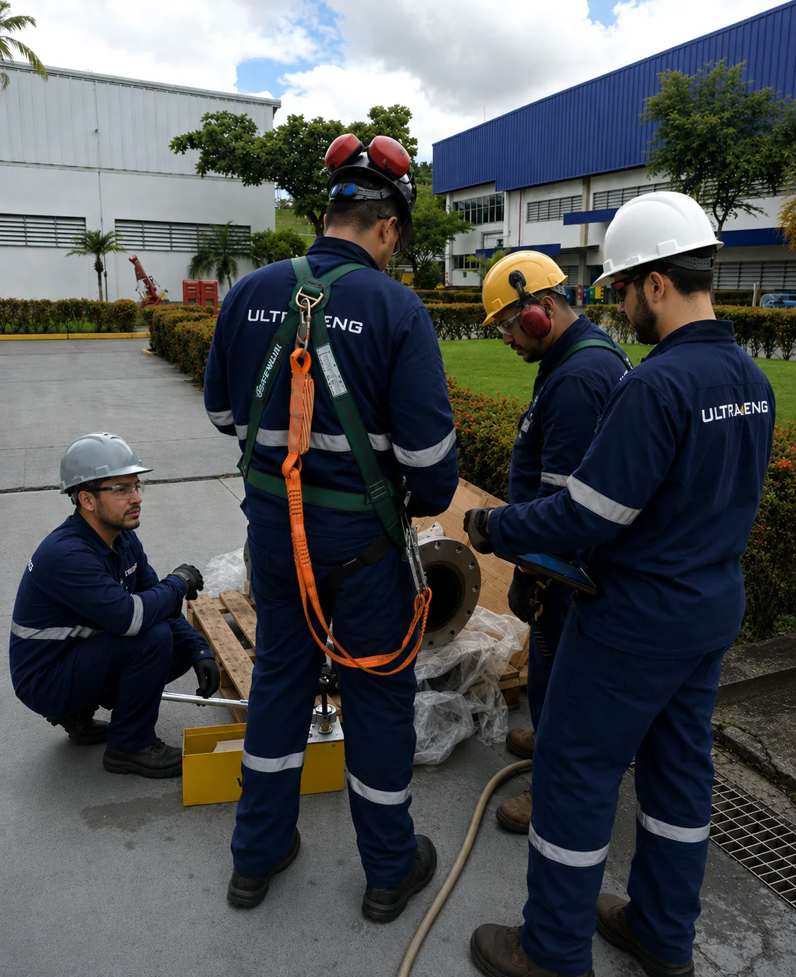Equipe técnica da ULTRAENG