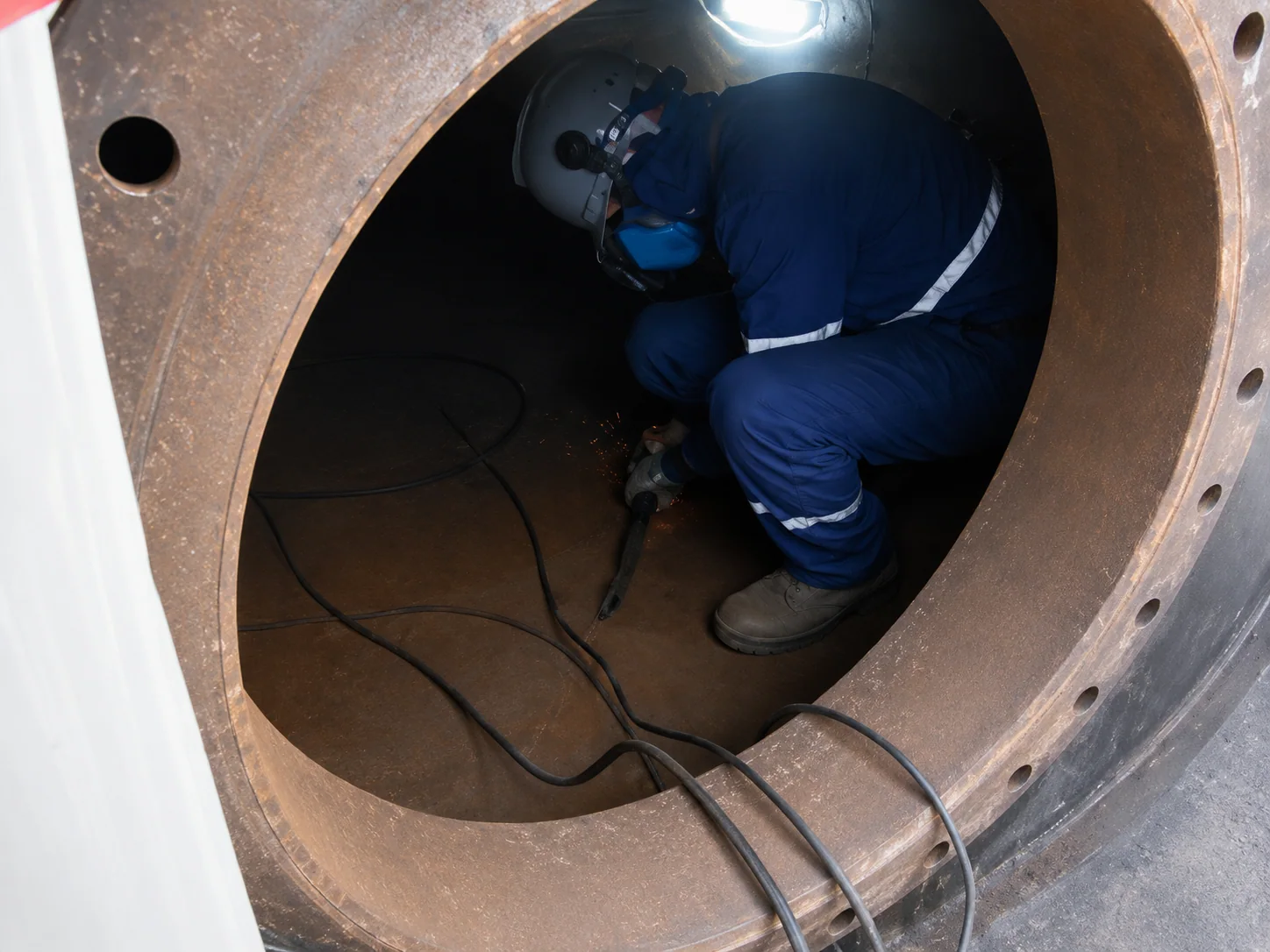 Imagens de Inspeção em Tanques Metálicos — imagem 2 de 4