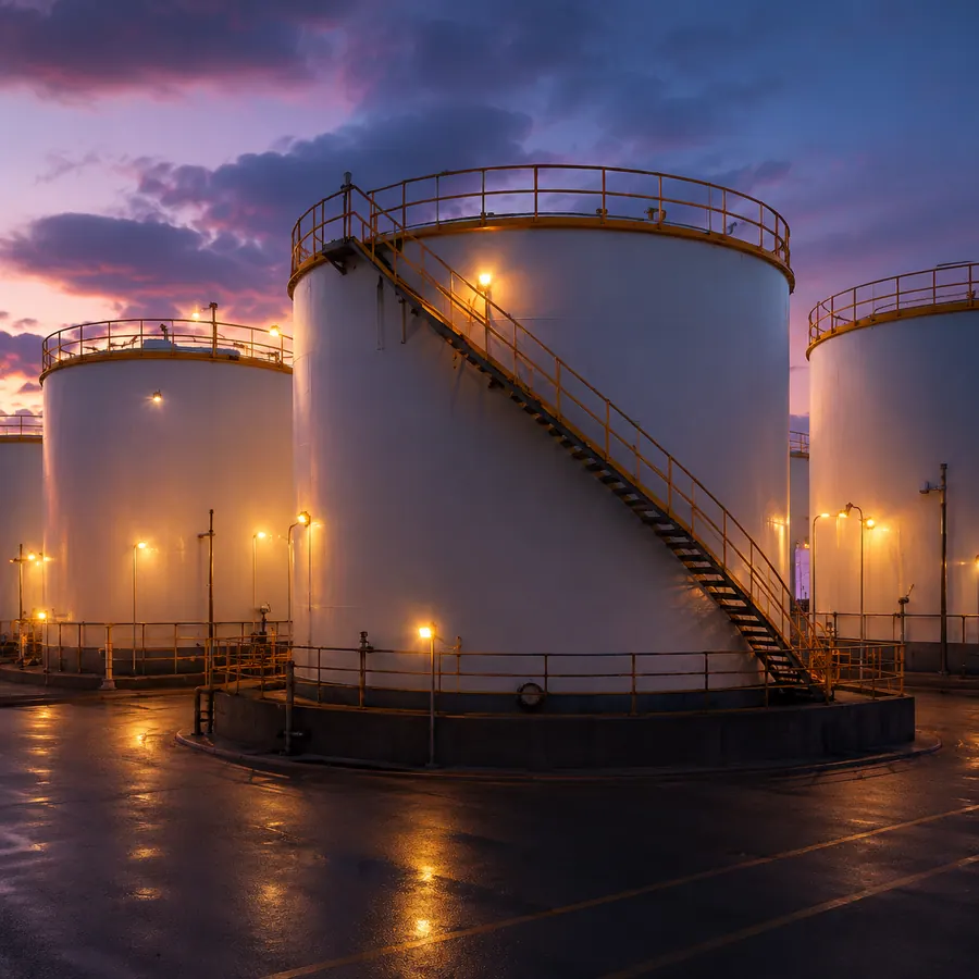 Inspeção em Tanques de Armazenamento